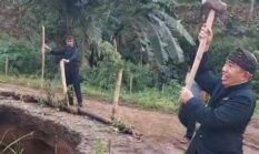 DPRD Turun Gunung! Jembatan Longsor di Desa Kedasih, Rakyat Butuh Aksi Cepat
