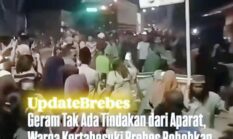 Laporan Tak Ditindak, Ratusan Warga Brebes Bongkar Paksa Warung Diduga Jual Tramadol
