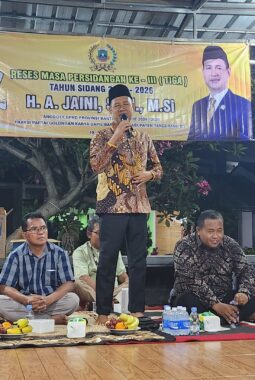 Serap Aspirasi Masyarakat Jaini Gelar Reses ke III Tahun Sidang 2025-2026