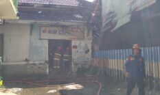 Kebakaran Melanda Ekspedisi KIB Cepat Kota Probolinggo, Api Berhasil Dikendalikan Damkar