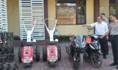 Polres Probolinggo Kota Bongkar Pencurian Dua Traktor Pertanian, Oknum P3K DKP3 Jadi Tersangka