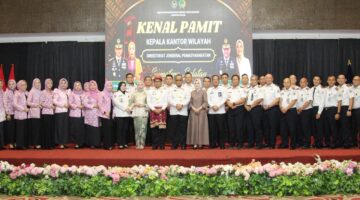 KEPALA RUTAN KELAS I PALEMBANG HADIRI KEGIATAN KENAL PAMIT KAKANWIL DITJENPAS SUMATERA SELATAN