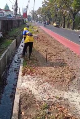 UPTD PJJ Wilayah V Intensifkan Pemeliharaan Jalan Provinsi di Tasikmalaya, Fokus pada Kebersihan dan Drainase