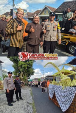 Ratusan Warga Desa Tumpeng Gelar Pawai 1 Muharram, Polisi dan TNI Lakukan Pengamanan
