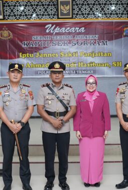 Kapolsek Sorkam Resmi Berganti, Kapolres Ingatkan Ancaman Narkoba hingga Konflik Sosial