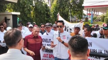 Buntut OTT Bupati Muara Enim, Masa HAMASS, Laskar Gibran Sumsel dan BPI Nyatakan MOSI TIDAK PERCAYA dengan BPK RI Perwakilan Sumsel !! Desak BPK Pusat Audit ulang !!