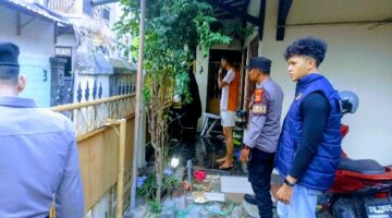 Layanan Call Center 110 Polri Kembali Hadirkan Respons Cepat, Polsek Dentim Cek Pengaduan Warga Di Jalan Letda Tantular