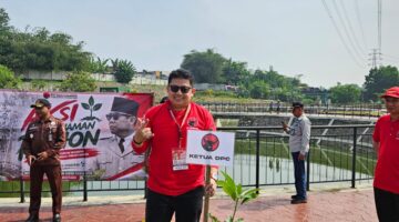 Aksi Penanaman Pohon Warnai Festival Bulan Bung Karno 2026 DPC PDI Perjuangan Kabupaten Tangerang