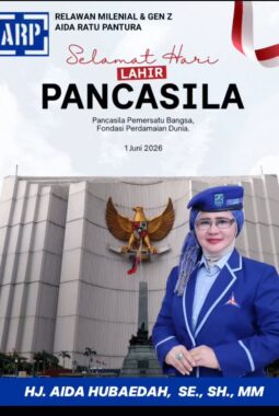 Anggota DPRD Kabupaten Tangerang Hj. Aida Hubaedah Ucapkan Selamat Hari Lahir Pancasila 2026