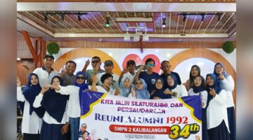 Temu Kangen Reuni Alumni SMP Negeri 2 Kalibalangan Lampung Utara Angkatan 1992, Menjalin Kembali Persaudaraan yang Tak Lekang oleh Waktu