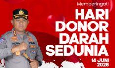 Hari Donor Darah Sedunia, Kapolresta Tangerang: Setetes Darah Bisa Menjadi Harapan Hidup