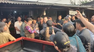 Ratusan Pedagang Tolak Penertiban Eks TPPS Cisoka, Mediasi Pemkab Tangerang Berlanjut