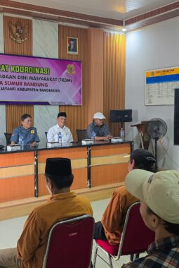 FKDM Desa Sumur Bandung Gelar Rapat Koordinasi Bahas Kondisi Keamanan Wilayah