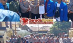 Kapolres Lumajang di Demo PMII, Sampaikan 5 Tuntutan