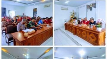 Babinsa Serongga Perkuat Sinergi, Siap Sukseskan Maybank Marathon 2026 Bertaraf Internasional