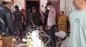 Polsek Sempol Evakuasi Jenazah ODGJ yang Ditemukan di Kebun Kopi Bondowoso