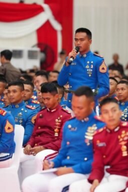 pembekalan kepada 1.173 Calon Perwira Remaja (Capaja) dari Akademi Militer (Akmil),