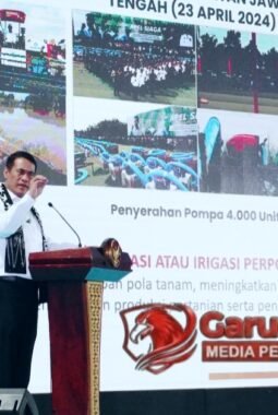 Di Lahan 710 Hektare, Mentan Amran Letakkan Harapan Presiden. Butuh 20 Raksasa Sejenis dan 100 Ribu Peternak untuk Lepas dari Ketergantungan 3,8 Juta Ton.