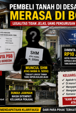 Pembeli Tanah di Desa Tegalsari Mengaku Dirugikan, Pertanyakan Kejelasan Legalitas dan Biaya Pengurusan Rp10 Juta