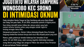 Usai Curhat ke Zulkifli Hasan Soal Hama Tikus, Jogotirto Dampring Wonosobo Diduga Diintimidasi Oknum, Petani Minta Perlindungan