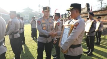 Raih 2 Penghargaan Sekaligus, Kapolres Bangli Komitmen Wujudkan Pelayanan Prima Dan Zona Integritas