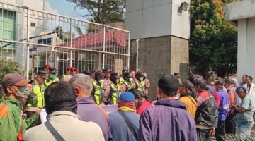 Massa LASKAR Sumsel Soroti Dugaan Penyimpangan APBD Banyuasin Rp30,38 Miliar, Minta Kejati Turun Tangan