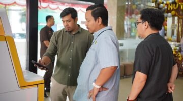 ATM Emas PT Pegadaian Kantor Wilayah III Sumbagsel Hadir di Palembang, Nasabah Bisa Pilih Lokasi Pengambilan Emas