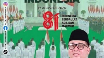 Refleksi 17 Agustus: Oktafiansyah Ajak Isi Kemerdekaan dengan Kerja Keras dan Cerdas