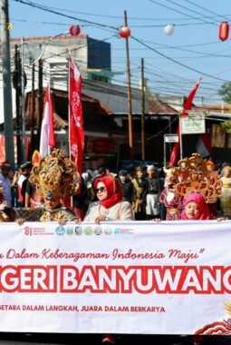 Tampilkan Pesona Budaya Nusantara, Karnaval Kebangsaan Banyuwangi 2026 Berlangsung Meriah