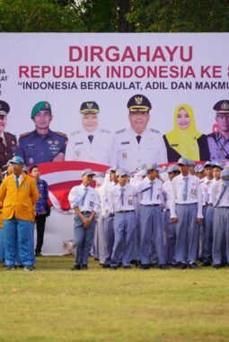 Upacara Penurunan Bendera di Kota Probolinggo, Pesan Perjuangan untuk Generasi Muda Terus Digaungkan