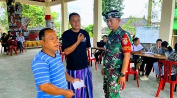 Babinsa Keliki Kawal Perlinsos Digital, Pastikan Bantuan Sosial Tepat Menyentuh Warga Yang Berhak