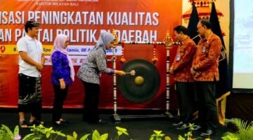 Kakanwil Kemenkum Bali Eem Nurmanah Dorong Sinergi Tingkatkan Kualitas Layanan Administrasi Partai Politik