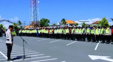 Polres Gianyar Gelar Apel Kesiapan Pengamanan Final Piala Presiden 2026