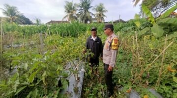 Polsek Gianyar Dorong Pemanfaatan Pekarangan Rumah Untuk Ketahanan Pangan
