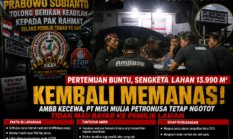 PERTEMUAN BUNTU, AMBB BERTAHAN DI PINTU MASUK BOSOWA