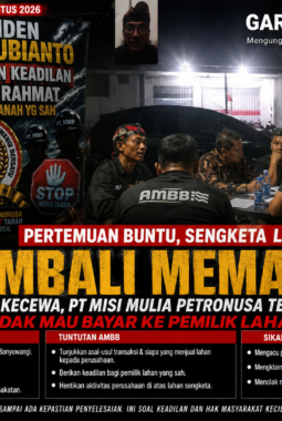 PERTEMUAN BUNTU, AMBB BERTAHAN DI PINTU MASUK BOSOWA