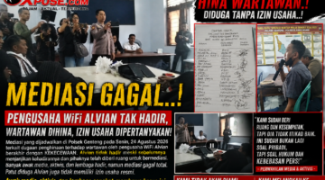 Mediasi di Polsek Genteng Berujung Buntu, Pengusaha WiFi Alvian Tak Hadir