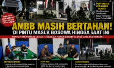 SENGKETA AMBB TAK MUNDUR: “TAK ADA KEPUTUSAN, KAMI TETAP BERTAHAN”