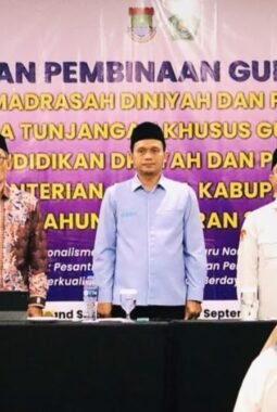 Tingkatan Kualiats Pengajar, Kamenag Kab Tangerang Gelar Pembinaan Guru Non PNS