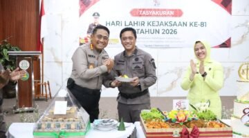 Hadiri Tasyakuran Hari Kejaksaan, Kapolresta Tangerang Dorong Perkuat Sinergi Penegakan Hukum Profesional dan Humanis