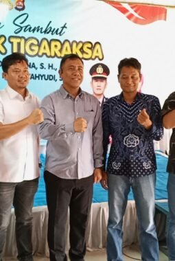 Pisah Sambut Kapolsek Tigaraksa Berlangsung Hangat, AKP Iwan Wahyudi Resmi Gantikan AKP I Made Artana