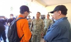 Api Mendekat ke Paltuding, Dandim 0825 Banyuwangi Turun Langsung Pantau Karhutla Ijen