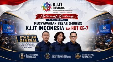 Noor Arief Prasetyo terpilih Aklamasi sebagai ketua umum KJJT indonesia   