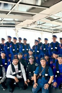 Bergabung Bersama Ditpolairud Polda Banten, 5 Pewarta Delegasi PWI Banten Ikut Operasi SAR Menuju Ujung Kulon