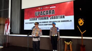 Penyegaran Organisasi, Sejumlah Pejabat Polresta Banyuwangi Berganti Posisi
