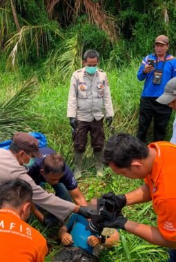Warga Desa Lumut Maju Ditemukan Meninggal Dunia di Sungai, Polisi Lakukan Penyelidikan