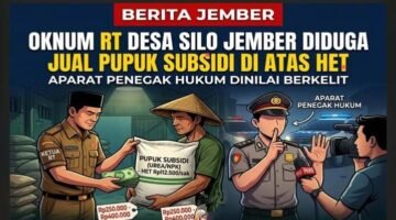 Oknum RT di Desa Silo Jember Diduga Jual Pupuk Subsidi di Atas HET, Aparat Penegak Hukum Dinilai Lamban