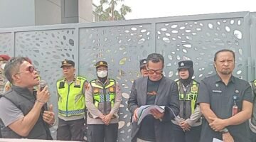 Koalisi LSM Ormas Sumsel Bersatu Geruduk Kantor Gubernur, Soroti Dugaan Pencemaran Semen Tiga Roda di Kalidoni Palembang