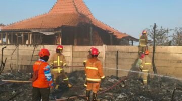 Bakar Sampah Berujung Kebakaran, Damkar Kota Probolinggo Tangani Api di Kawasan Pelabuhan PPP