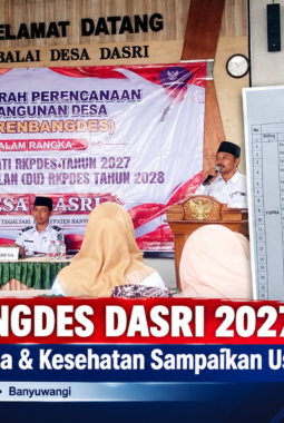 Dari Pavingisasi, Drainase, Plengsengan hingga Jalan Usaha Tani, Sejumlah Usulan Masuk dalam Rancangan RKPDes 2027